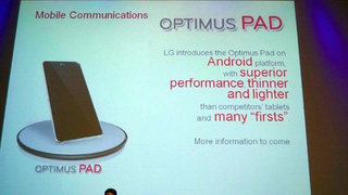 Rumor: LG's Optimus Pad Tablet Will Run on Dual-Core Tegra 2 Platform and Android Honeycomb